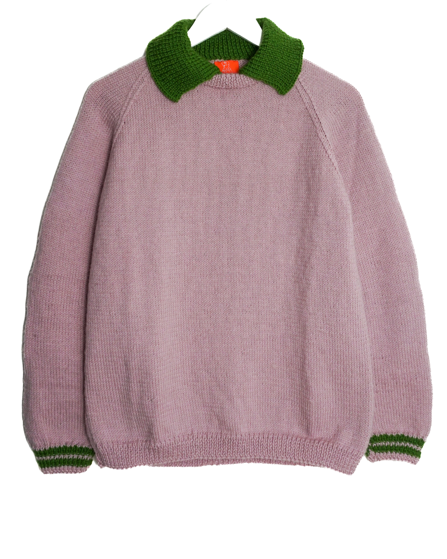 Forest Collar Pink Jumper