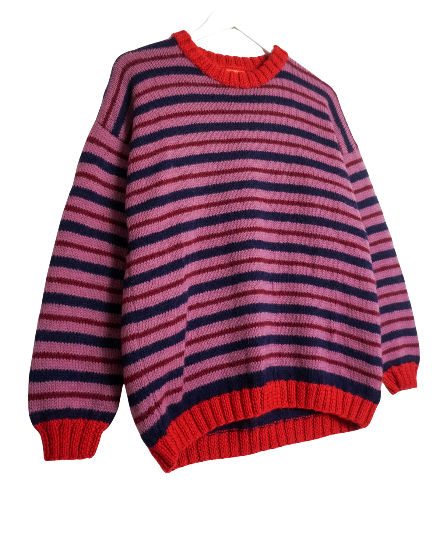 Berry Stripe Jumper