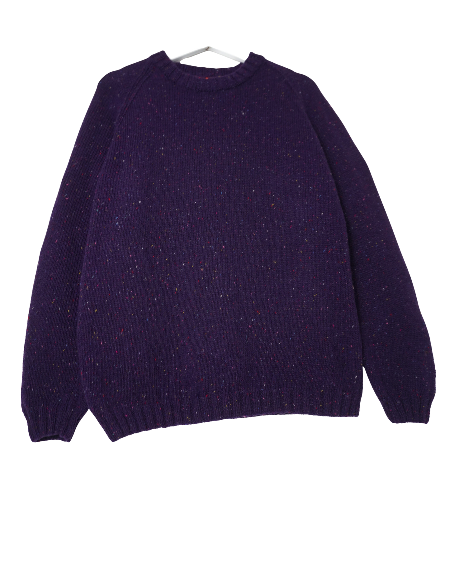 Deep Purple Flecked Jumper