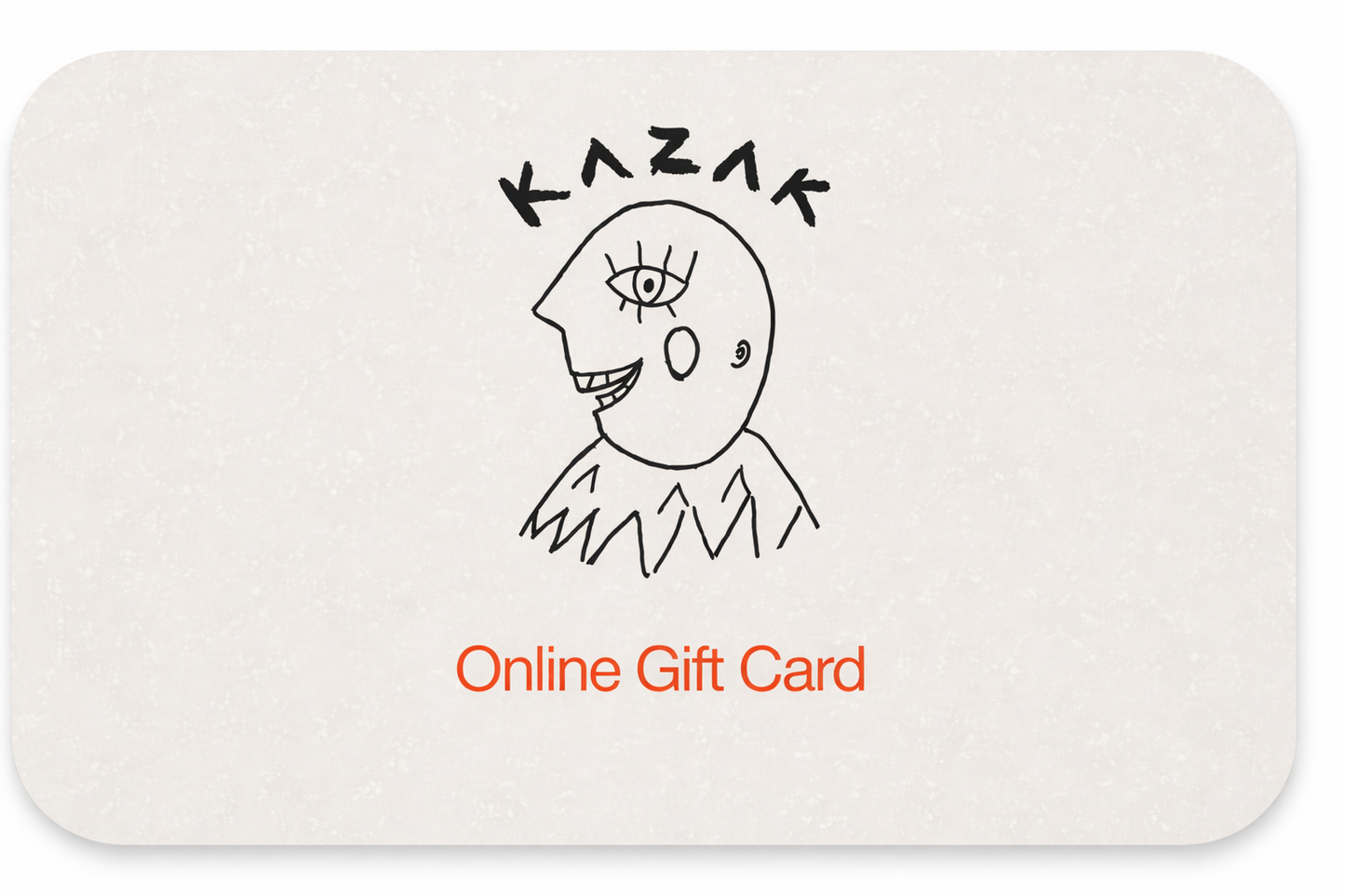 KAZAK Gift Card