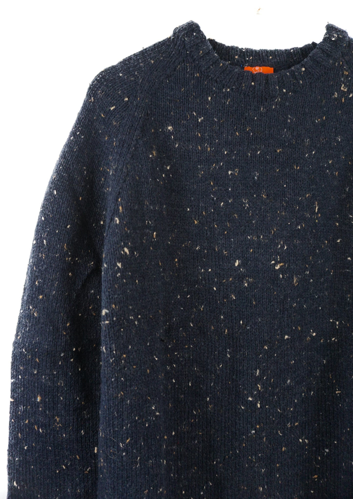 pure wool hand knitted one off Constellation Supersoft Jumper