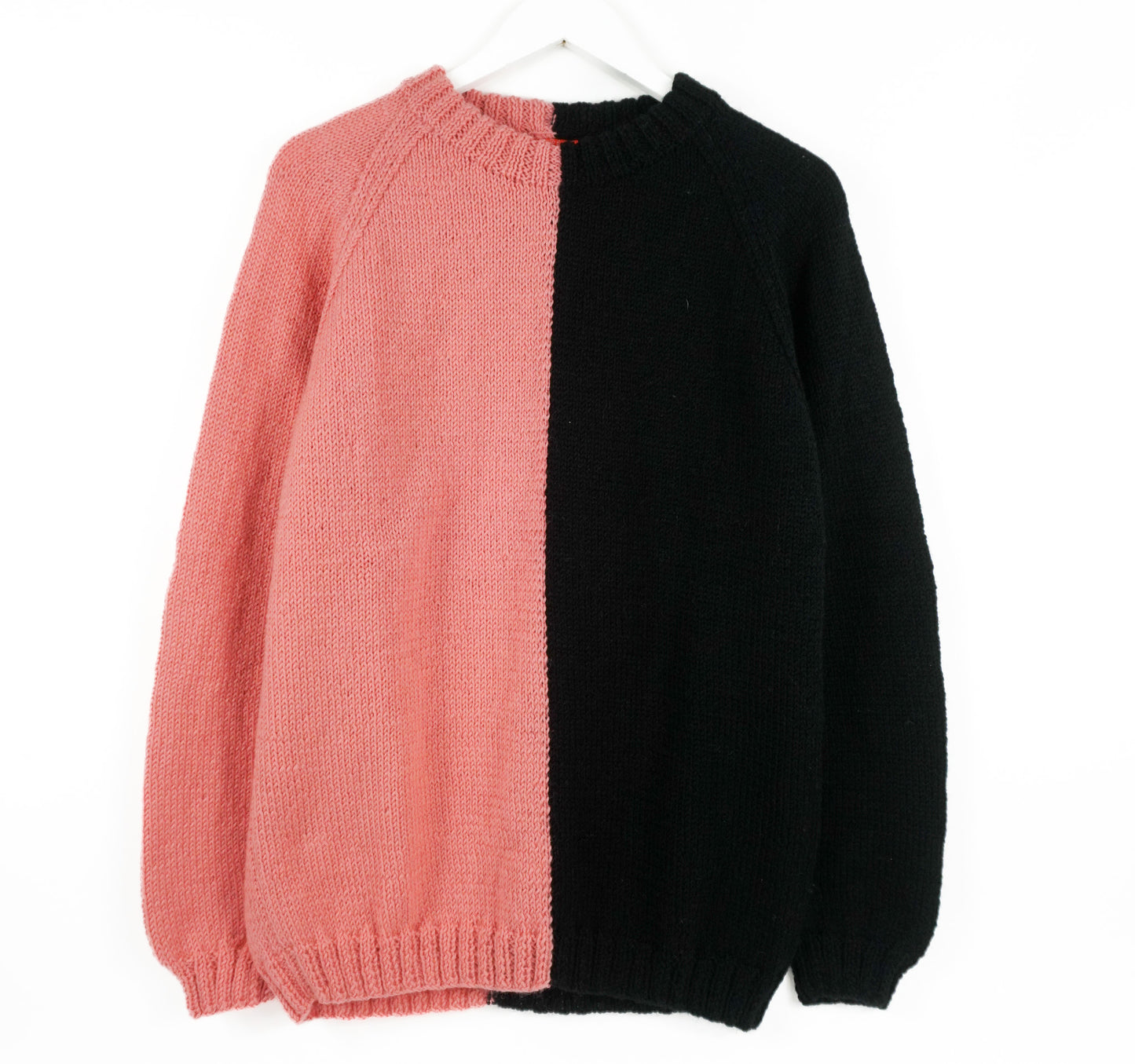 Pink Orange and Black Jumper