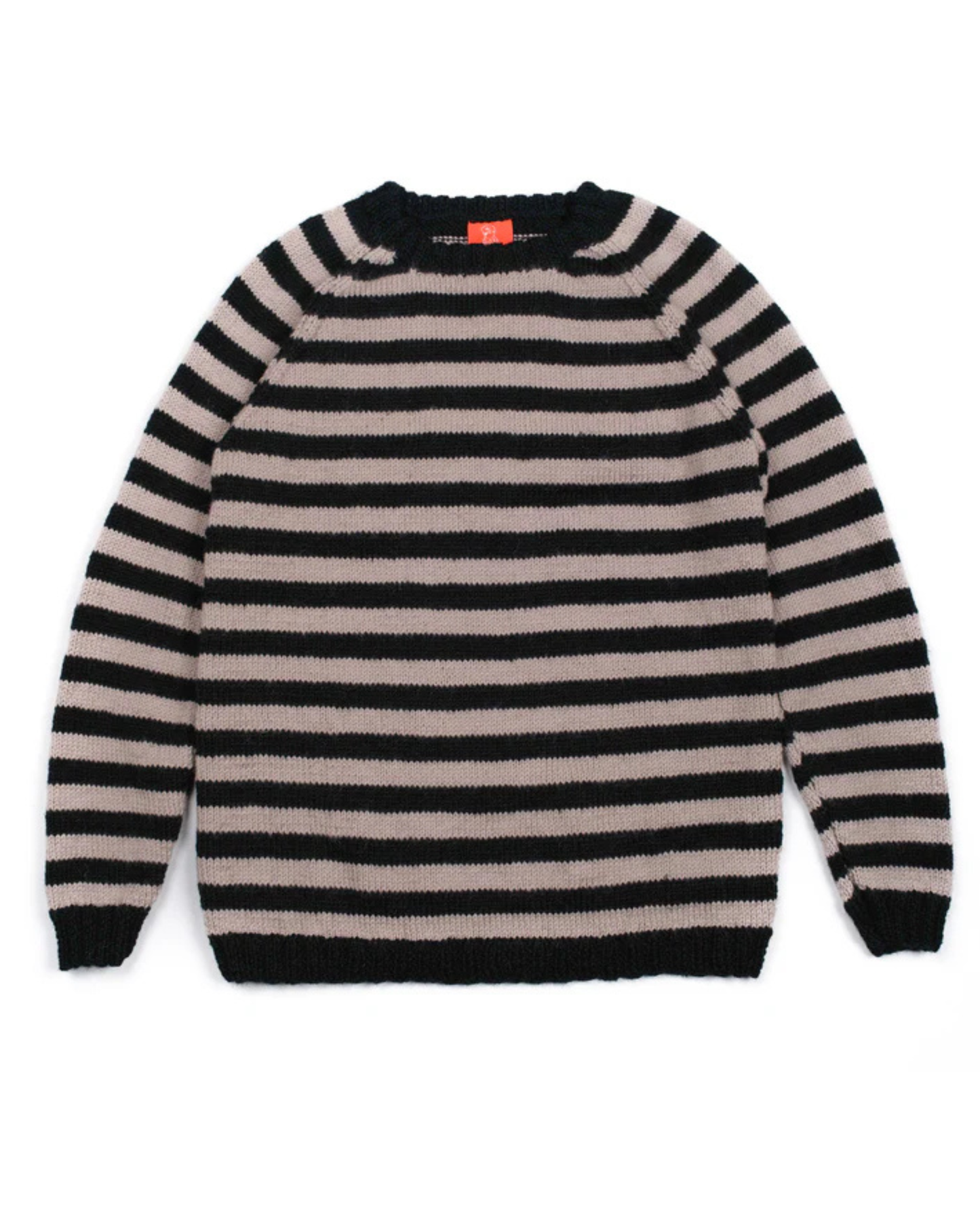 Gray and Black Striped Jumper