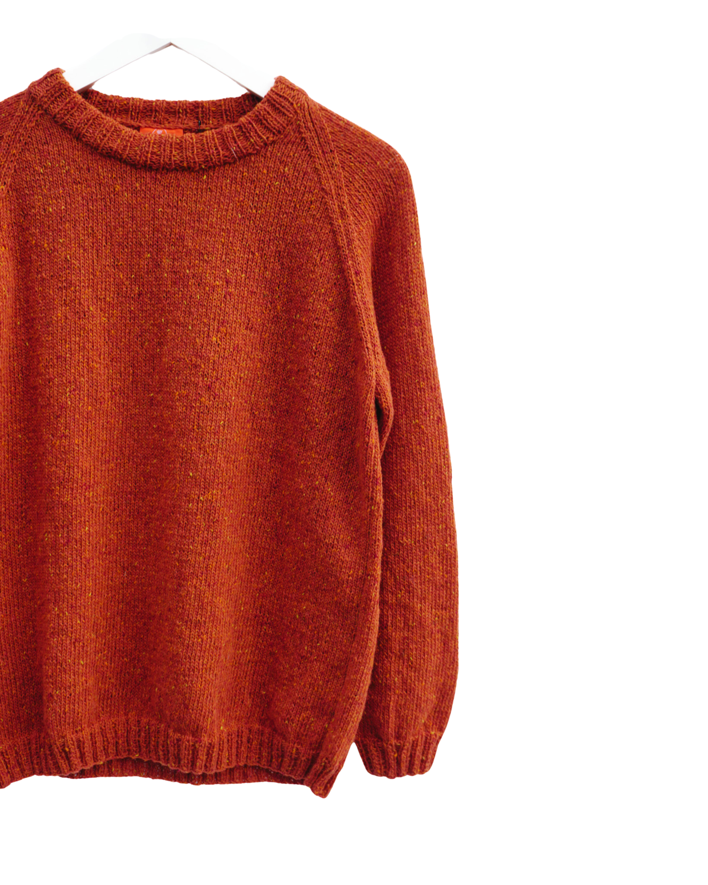Burnt Orange Flecked Jumper
