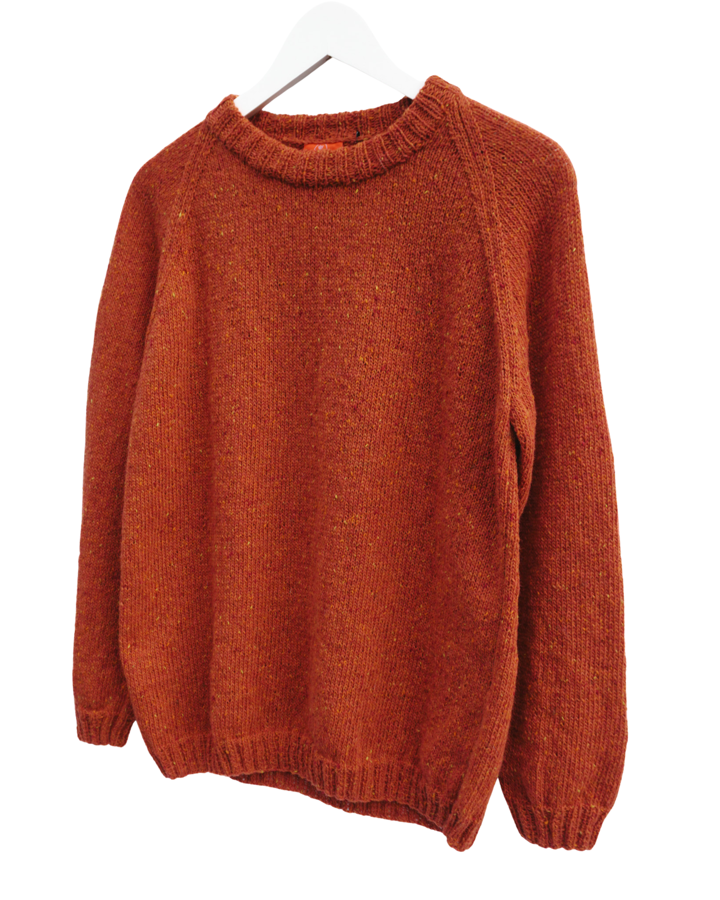 Burnt Orange Flecked Jumper