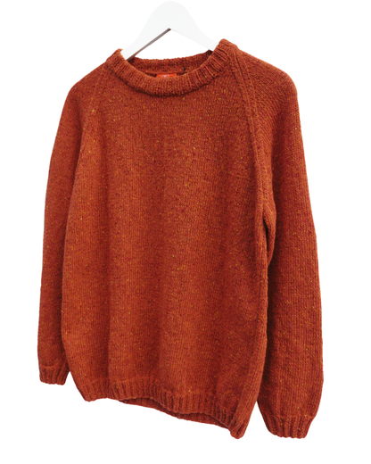 Burnt Orange Flecked Jumper
