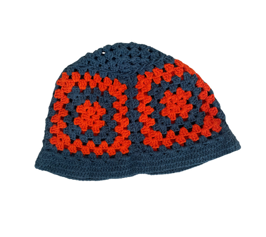 Coral Square Hat