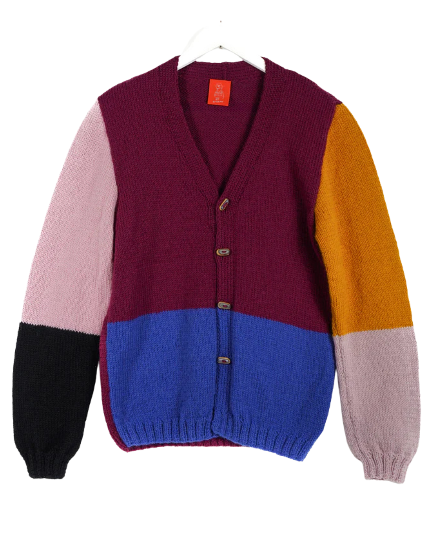 Colourblock Cardigan