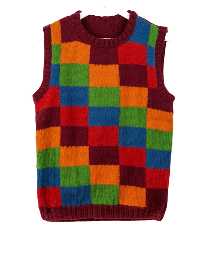 Chromatic Checkered Vest