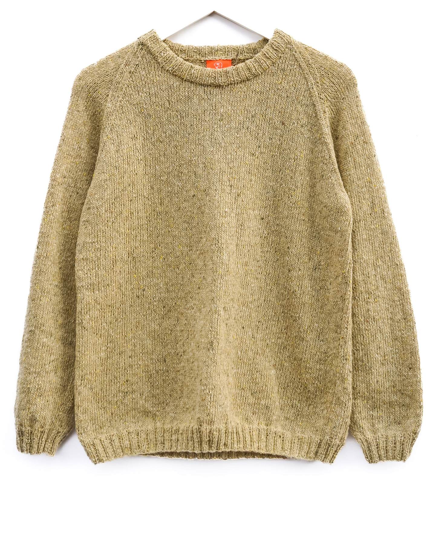 Soft Lime Flecked Jumper