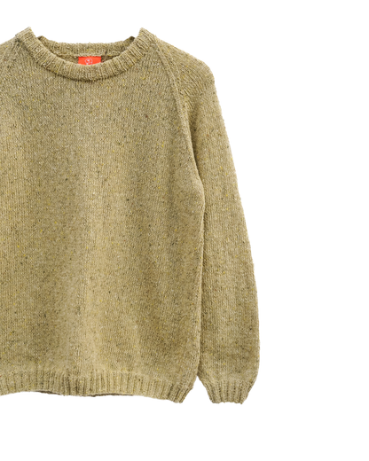 Soft Lime Flecked Jumper