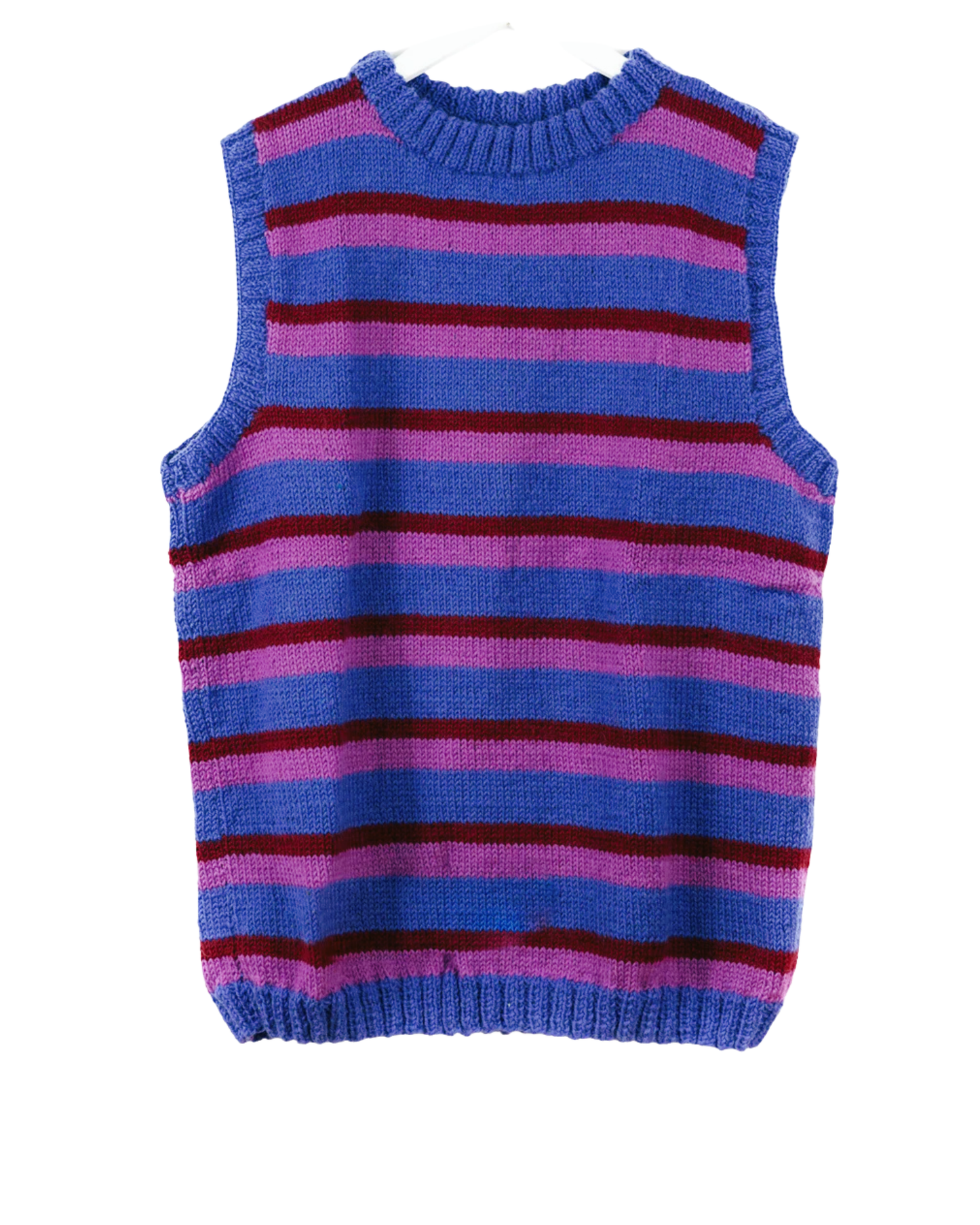 Striped Cobalt Vest