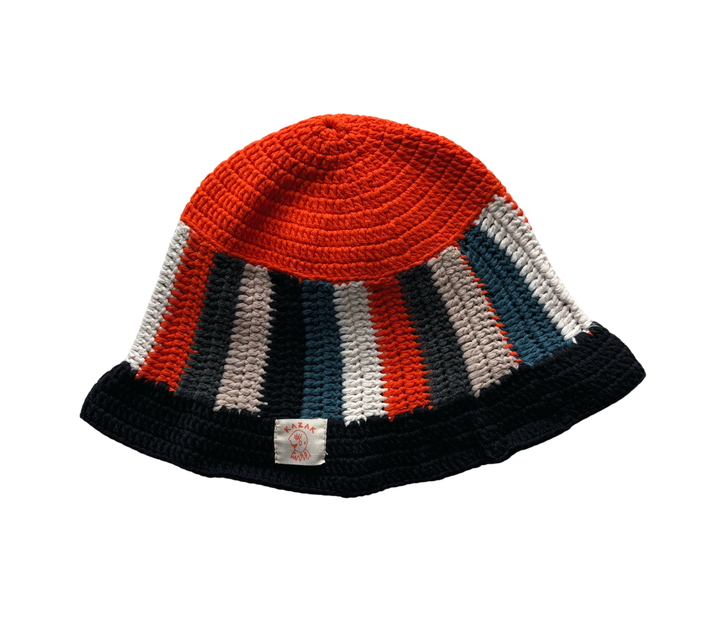 Orange Panel Hat
