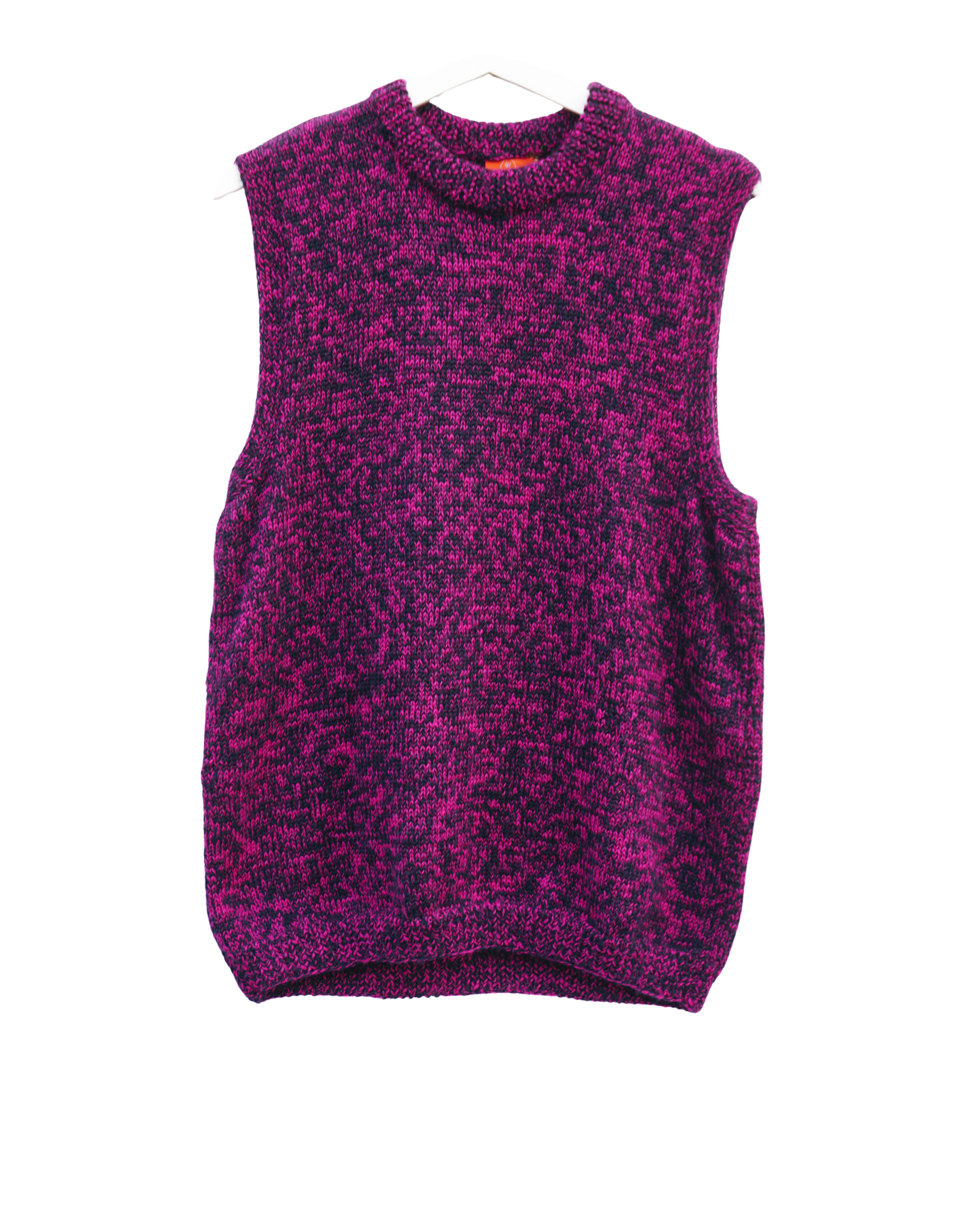 Magenta Flecked Vest