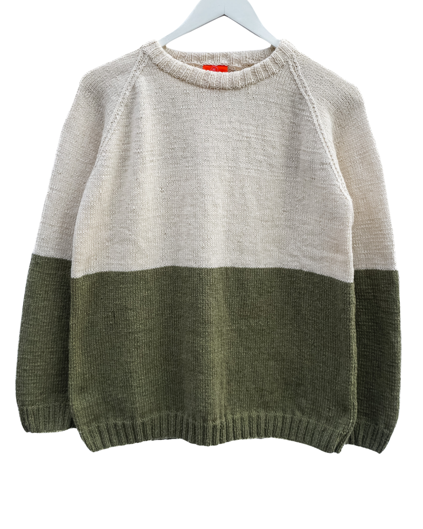 Ecru Khaki Duo Jumper