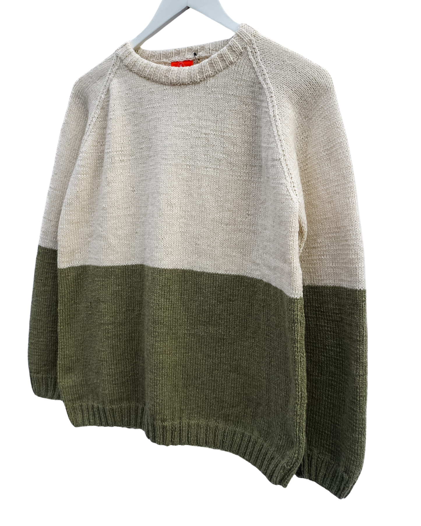 Ecru Khaki Duo Jumper
