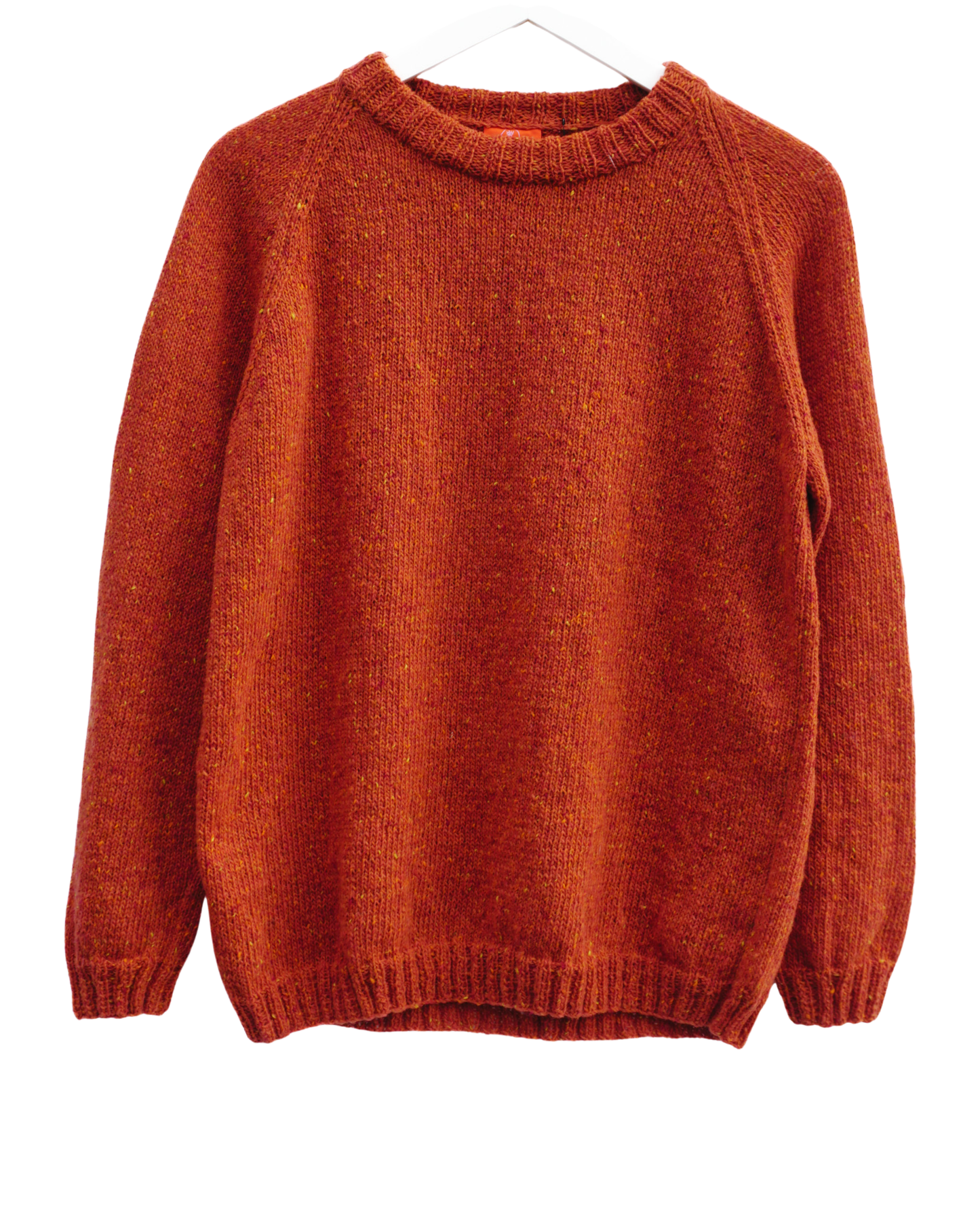 Burnt Orange Flecked Jumper