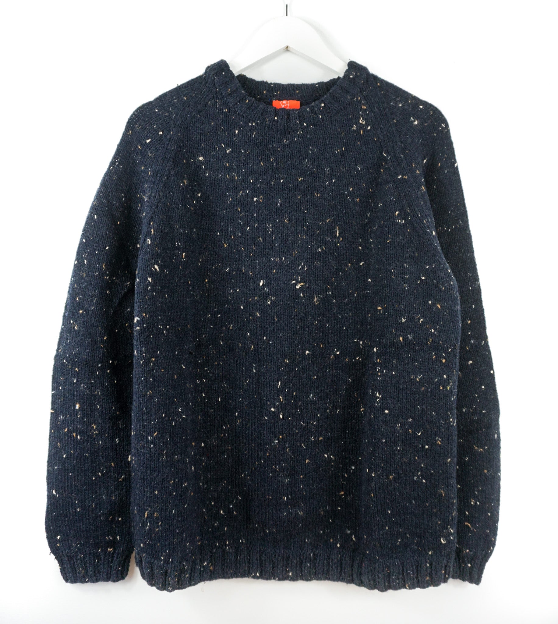 pure wool hand knitted one off Constellation Supersoft Jumper