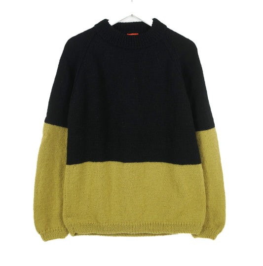 Black and Yellow Plum Jumper
