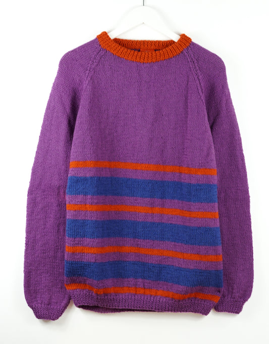Earthy Striped Jumper