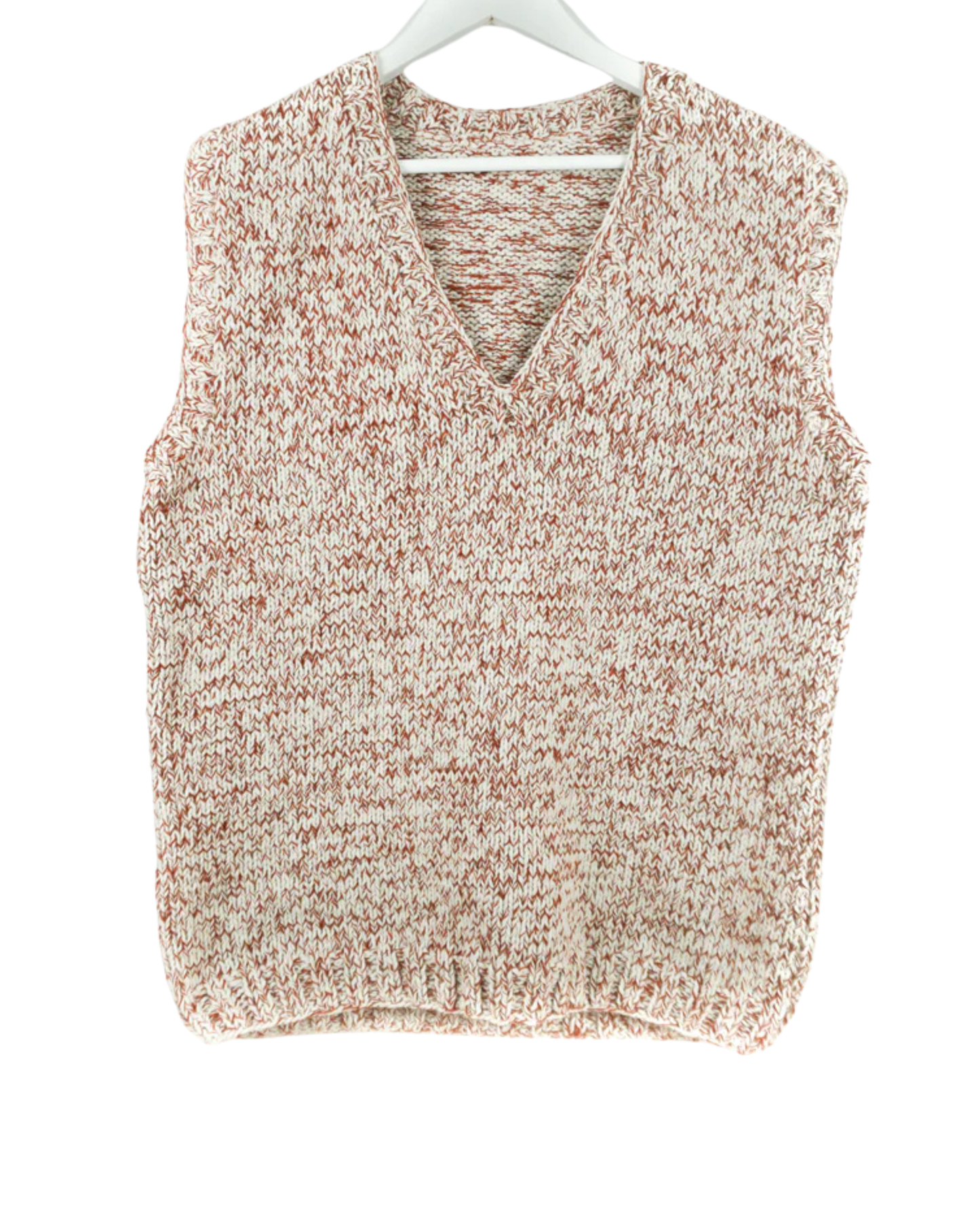 Beige Vest on a white background