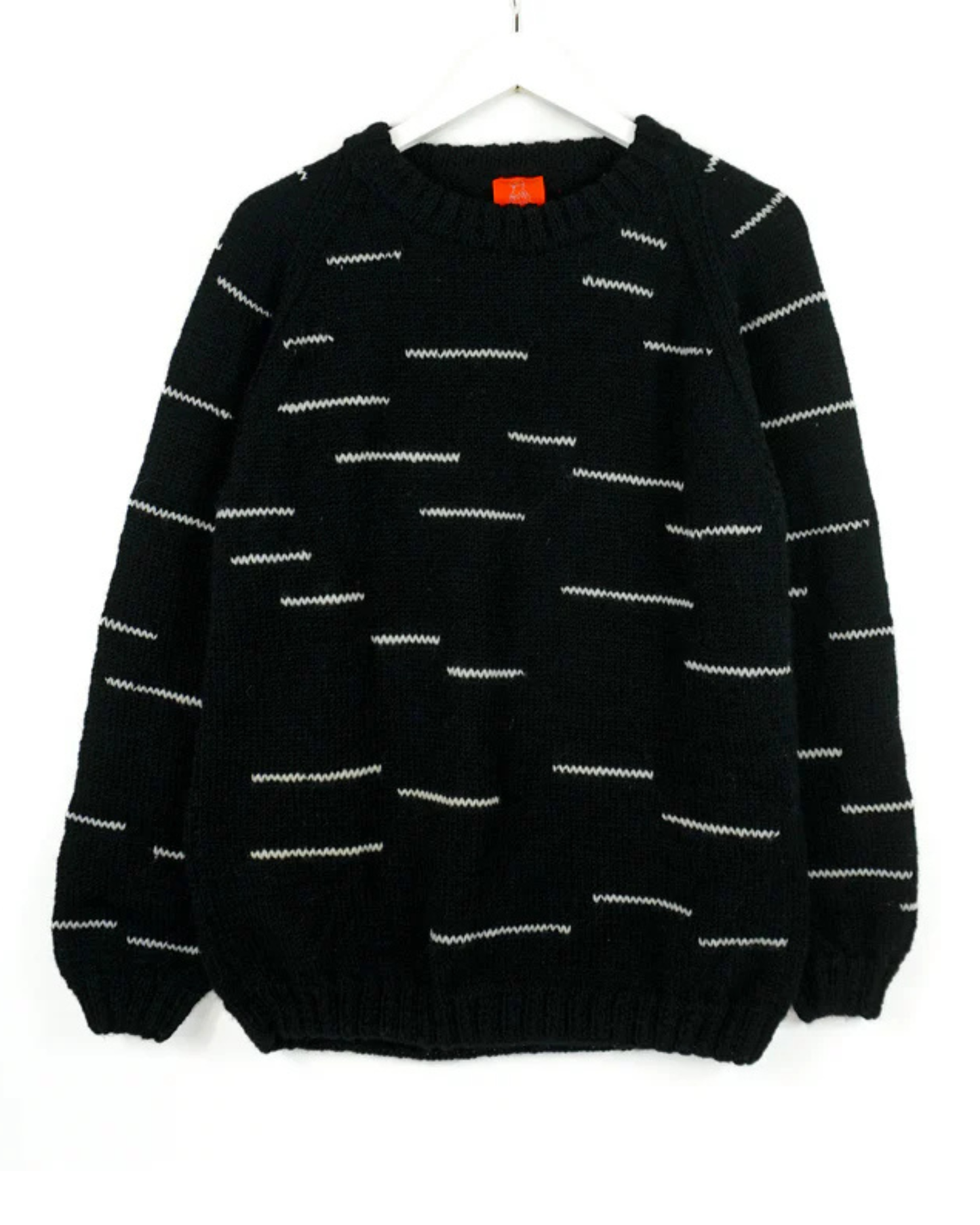 White Stripes Jumper