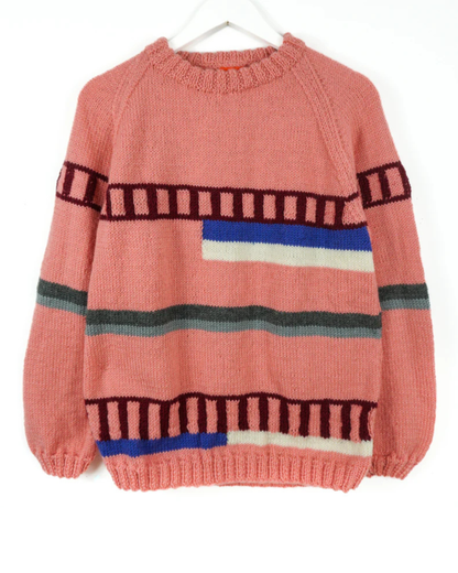 Salmon Patterned Jumper