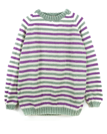 soft striped jumper