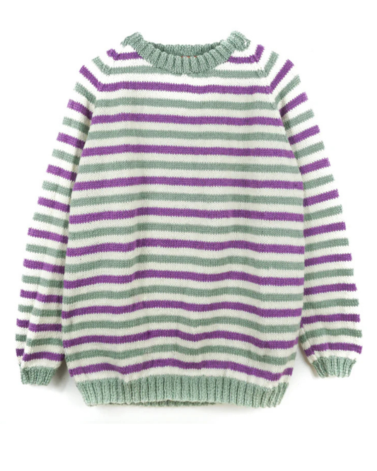 soft striped jumper